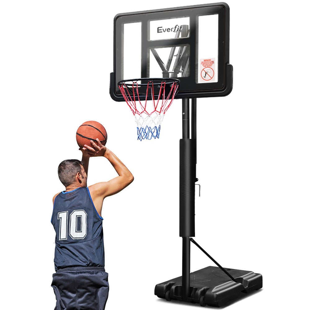 Everfit 3.05M Basketball Hoop Stand System Ring Portable Net Height