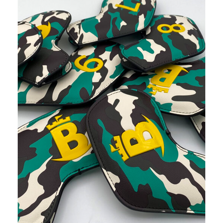 Baron Meraki Edition Iron Headcover - Camouflage Green - Sportkyu