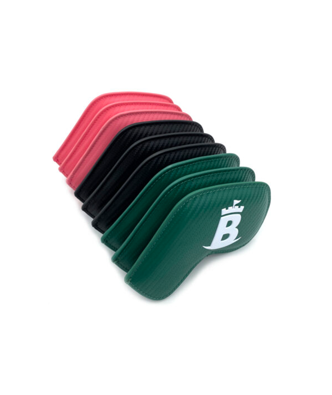 Baron Meraki Edition Iron Headcover - Mixed Color (Black, Green, Pink) - Sportkyu