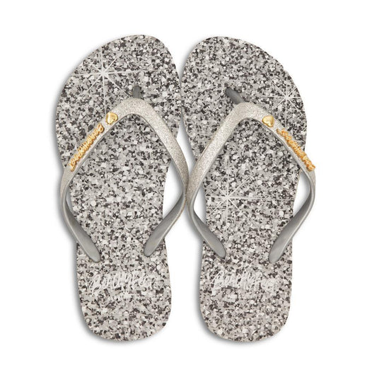 BeachyFeet® - Silver Shimmer