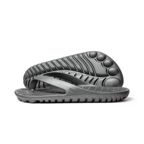 NIGHT PLATINUM FLIP FLOPS BY GUDO