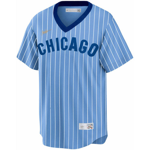 Men's Chicago Cubs Cooperstown Powder Blue 1978 NIKE Blank Replica