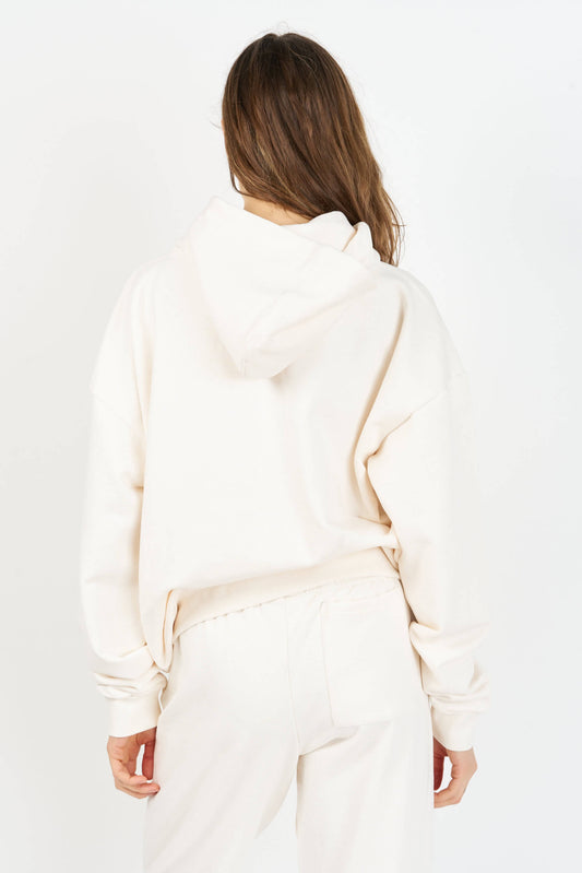 Hoodie - Off-White S - Sportkyu