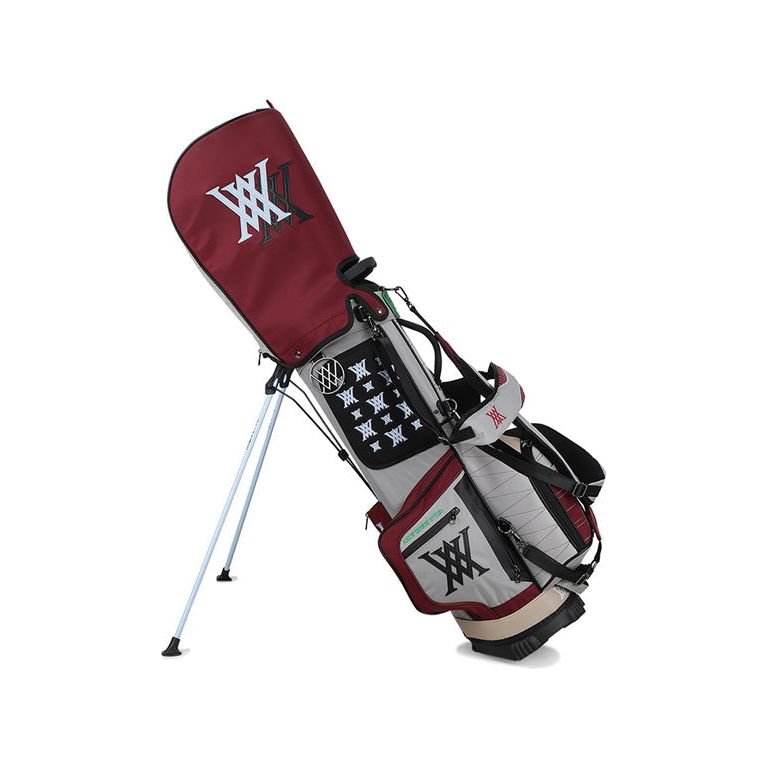 ANEW Golf: Double Logo Stand Bag - Magenta - Sportkyu