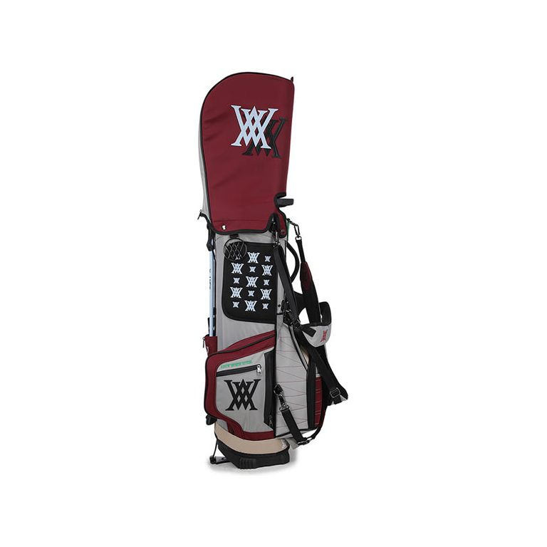 ANEW Golf: Double Logo Stand Bag - Magenta - Sportkyu