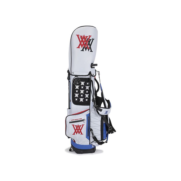 ANEW Golf: Double Logo Stand Bag - White - Sportkyu