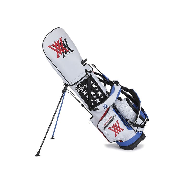 ANEW Golf: Double Logo Stand Bag - White - Sportkyu