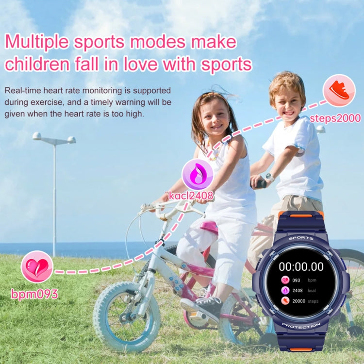 HT19 1.2 inch Round Screen IP68 Children Smart Watch, Support Sleep