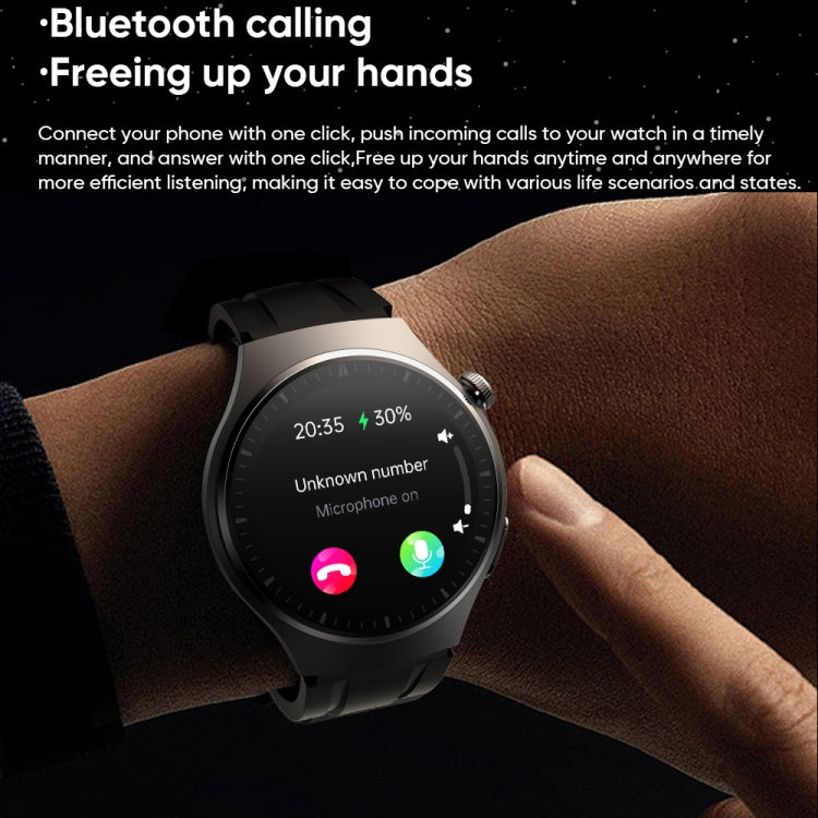 MT200 1.43 inch AMOLED IP67 Smart Call Watch, Support ECG/Body