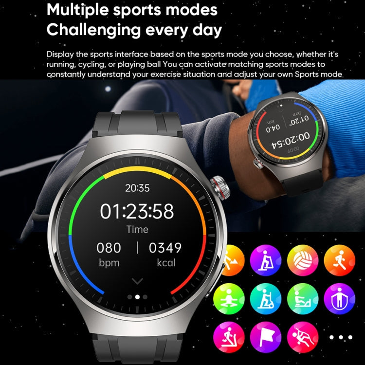 MT200 1.43 inch AMOLED IP67 Smart Call Watch, Support ECG/Body