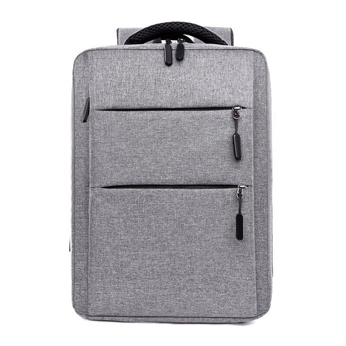 Business Man Backpack Waterproof Oxford Cloth Bag Multifunctional USB - Sportkyu