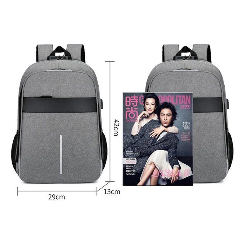 Backpack For Men Multifunctional Waterproof Oxford Cloth Urban Bag For - Sportkyu