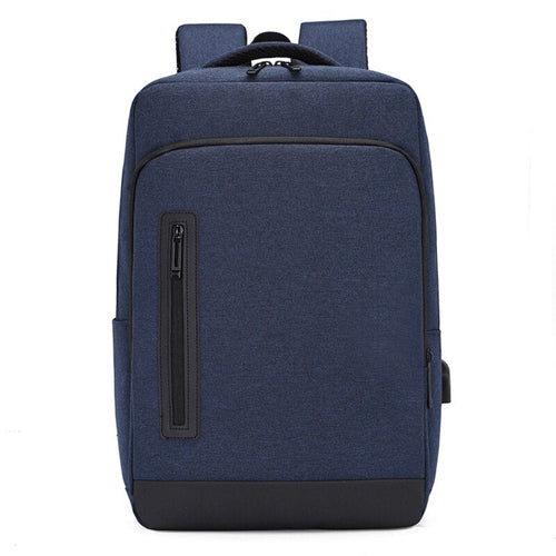 Business Backpacks For Men Multifunctional USB Charging Bag Waterproof - Sportkyu