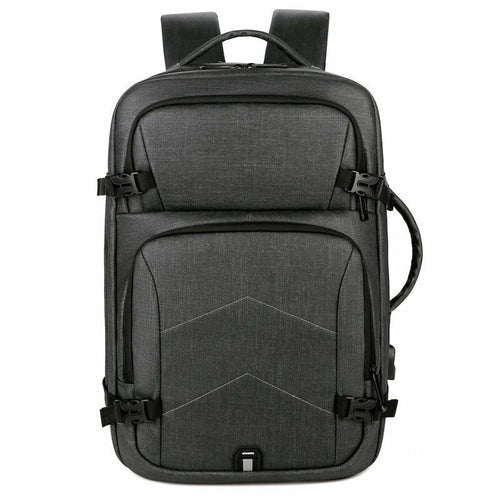 Mens Casual USB Charging Luxury Laptop Backpack Waterproof - Sportkyu