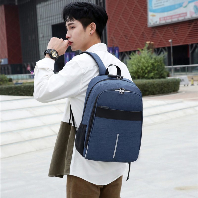 Backpack For Men Multifunctional Waterproof Oxford Cloth Urban Bag For - Sportkyu