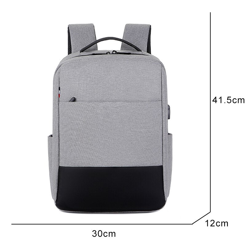 USB Charging Men's Multifunctional Waterproof Business Backpack for - Sportkyu