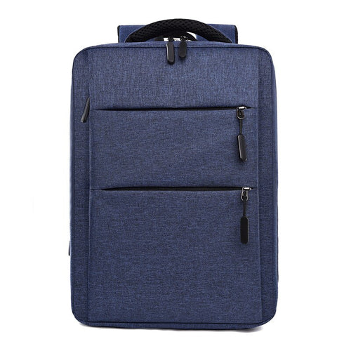 Business Man Backpack Waterproof Oxford Cloth Bag Multifunctional USB - Sportkyu