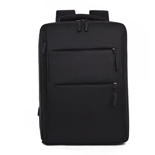 Business Man Backpack Waterproof Oxford Cloth Bag Multifunctional USB - Sportkyu