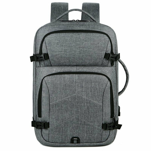 Mens Casual USB Charging Luxury Laptop Backpack Waterproof - Sportkyu