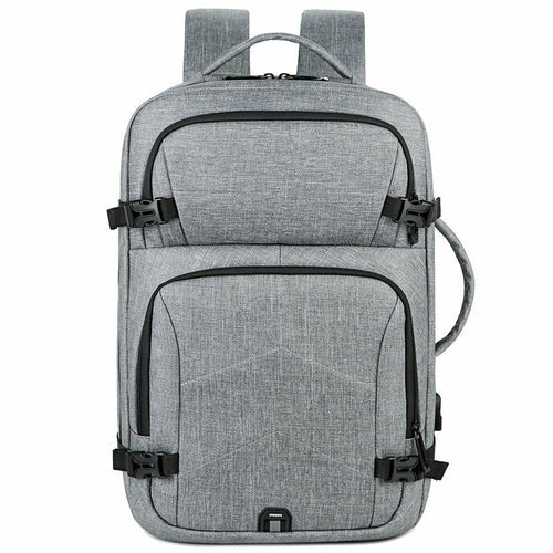 Mens Casual USB Charging Luxury Laptop Backpack Waterproof - Sportkyu