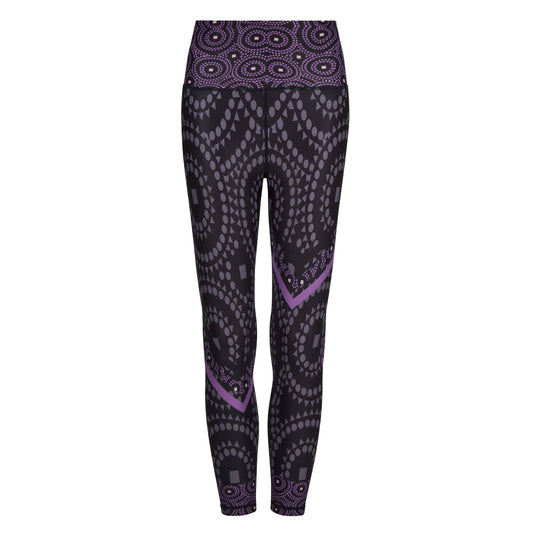 Signature On Purple Splash-legging (geen zak)