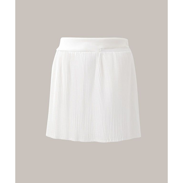 Anell Golf Light Pleated Skirt - White - Sportkyu