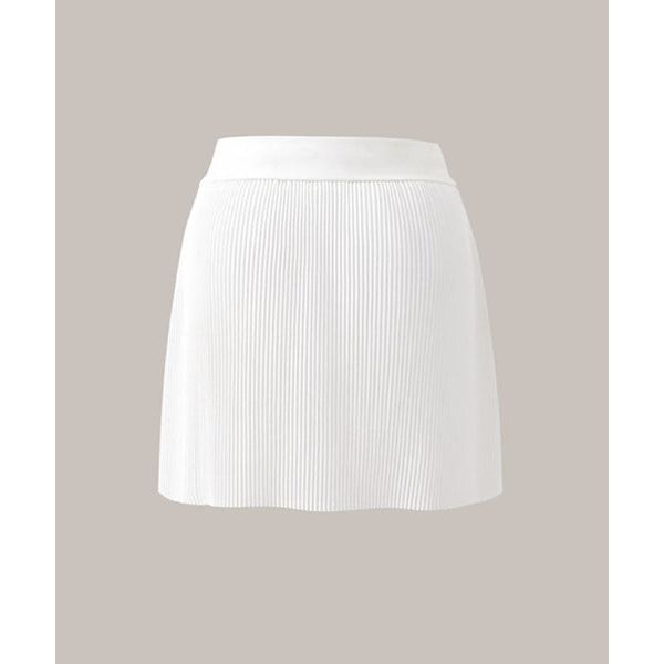 Anell Golf Light Pleated Skirt - White - Sportkyu