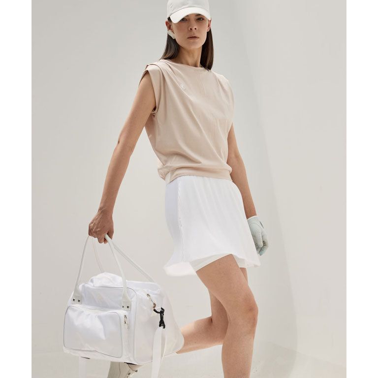 Anell Golf Light Pleated Skirt - White - Sportkyu