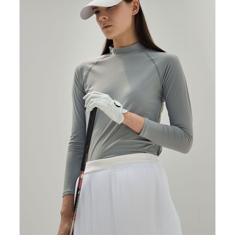 Anell Golf Light Pleated Skirt - White - Sportkyu