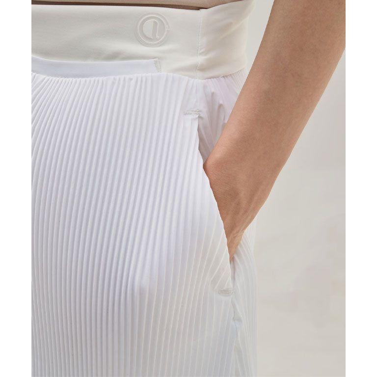 Anell Golf Light Pleated Skirt - White - Sportkyu