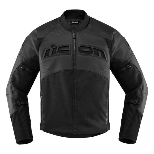 Icon Contra 2 Perforated Leather Jacket