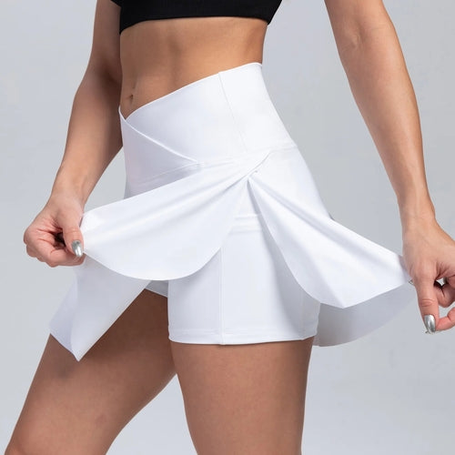 Women Pleated Tennis Skirt with Pockets Shorts Athletic Skirts