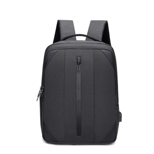 Business Backpack For Male USB Charging Multifunctional Nylon - Sportkyu