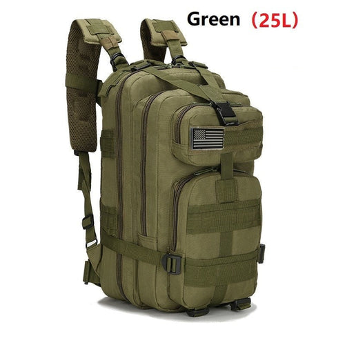 25L/50L Army Military Tactical Backpack Large Hiking Backpacks Bags