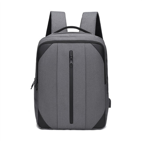 Business Backpack For Male USB Charging Multifunctional Nylon - Sportkyu