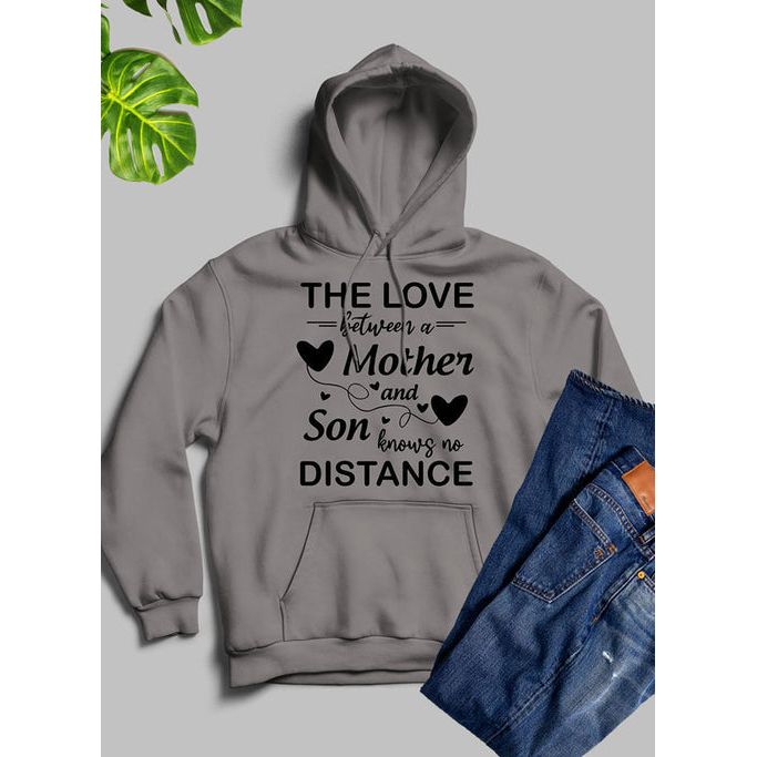 The Love Between A Mother And Son Knows No Distance Hoodie