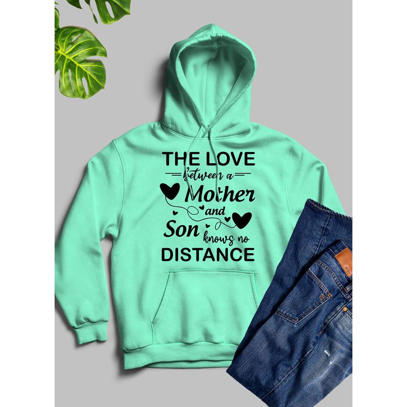 The Love Between A Mother And Son Knows No Distance Hoodie