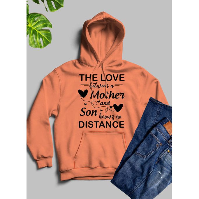 The Love Between A Mother And Son Knows No Distance Hoodie