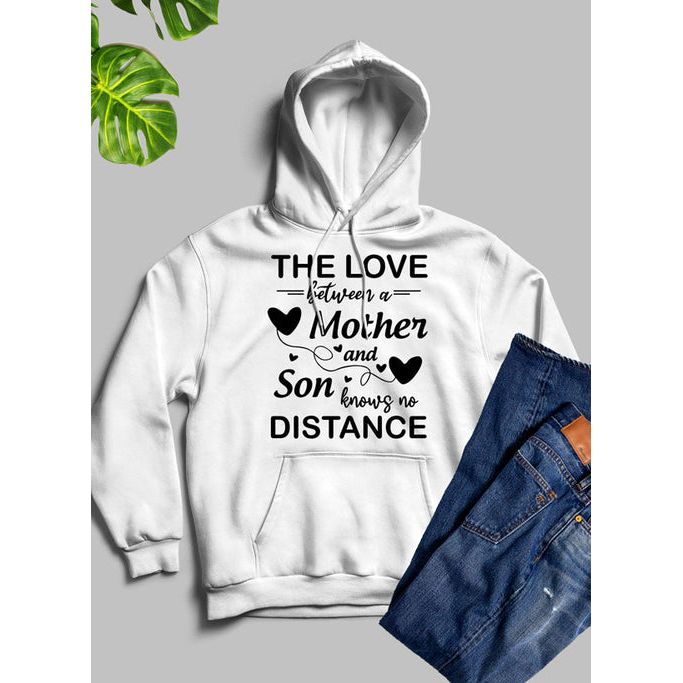 The Love Between A Mother And Son Knows No Distance Hoodie