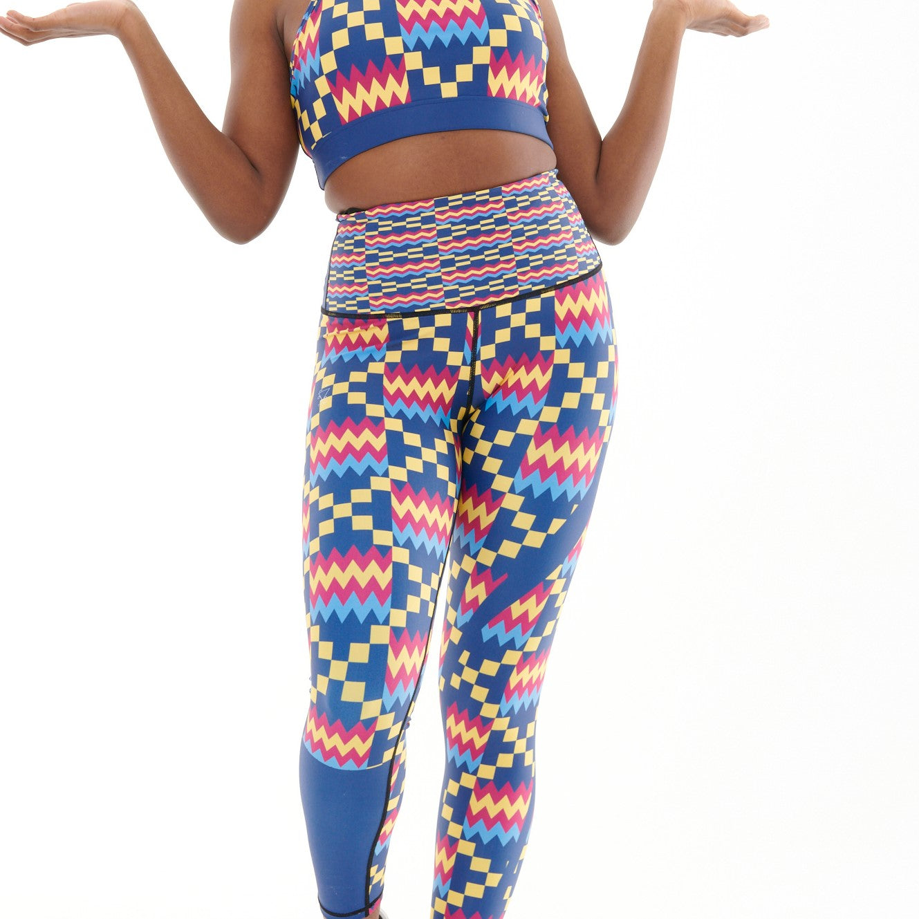 Kayentee Cerulean levendige legging