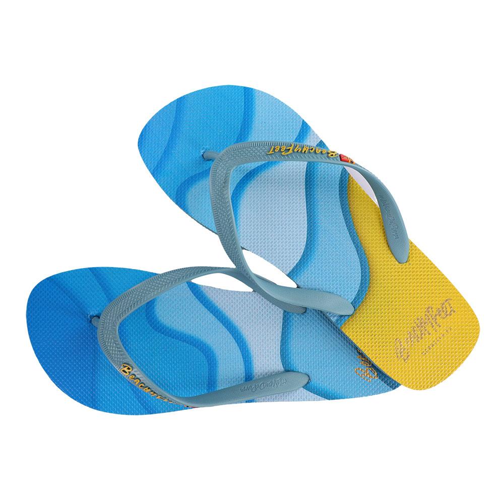 BeachyFeet® – Waverider Azul Amarillo