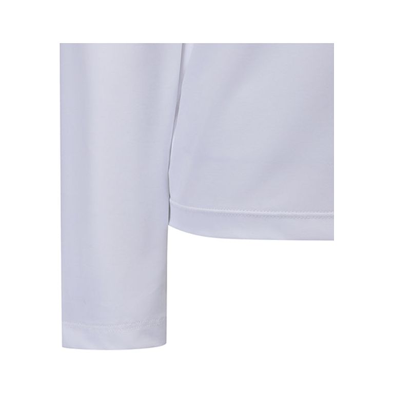 ANEW Golf: Women Back Signature Logo Long T-Shirt - White