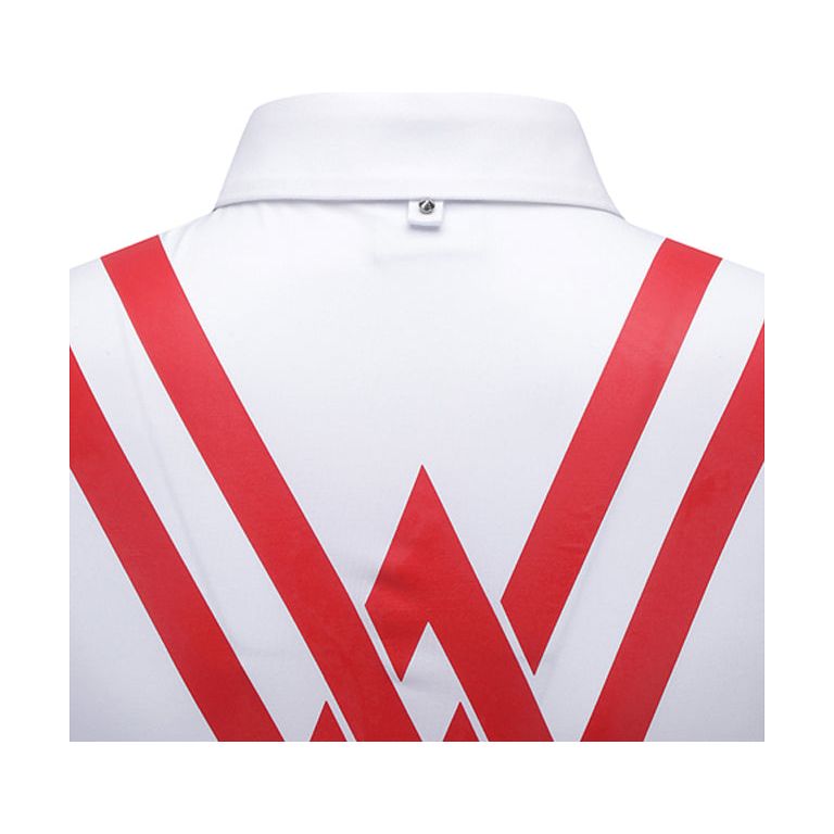 ANEW Golf: Women Back Signature Logo Long T-Shirt - White