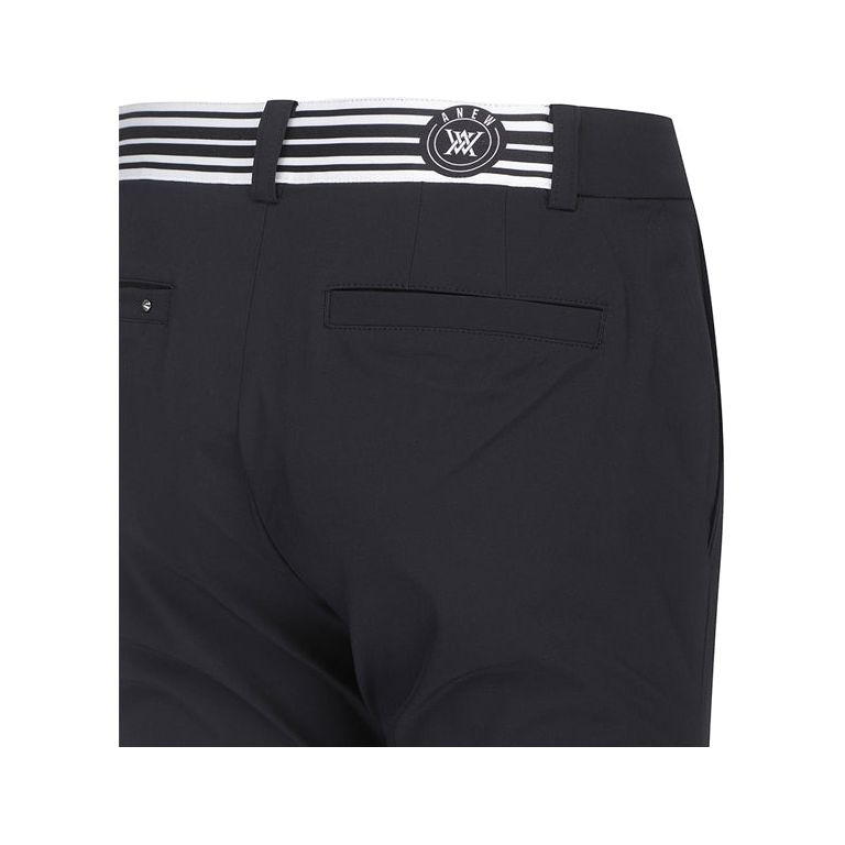 ANEW Golf: Women Banding Point Boostcut Long Pants - Black - Sportkyu