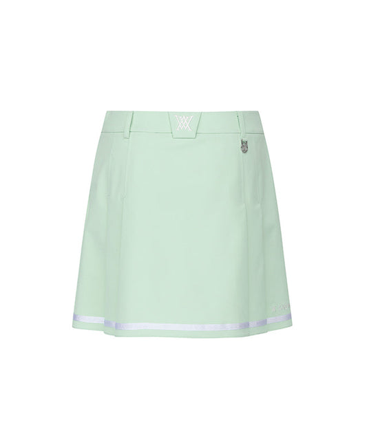 ANEW Golf: Women Half Pleats Under Line Point Skirt - Light Green - Sportkyu