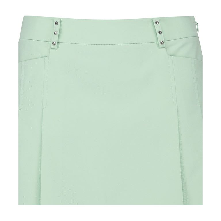 ANEW Golf: Women Half Pleats Under Line Point Skirt - Light Green - Sportkyu