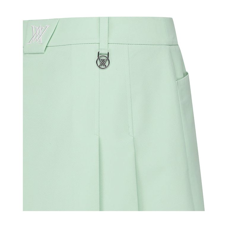 ANEW Golf: Women Half Pleats Under Line Point Skirt - Light Green - Sportkyu