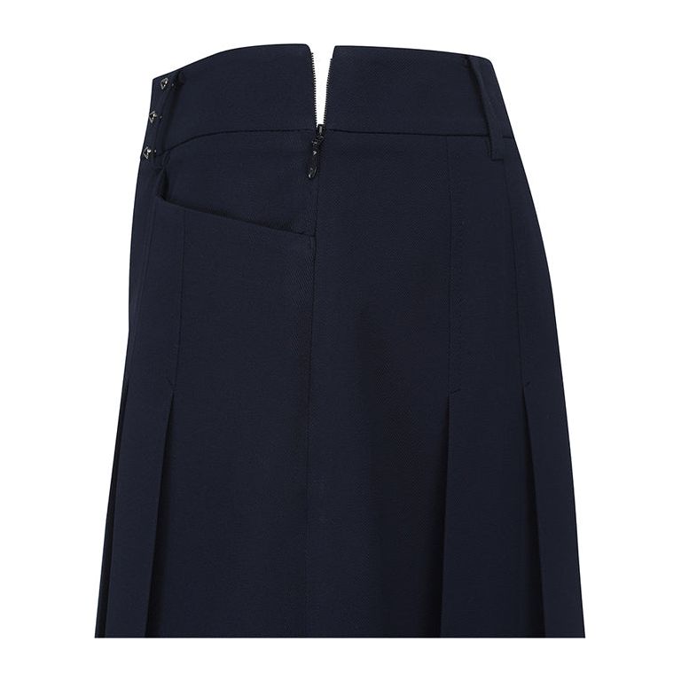 ANEW Golf: Women Half Pleats Under Line Point Skirt - Navy - Sportkyu