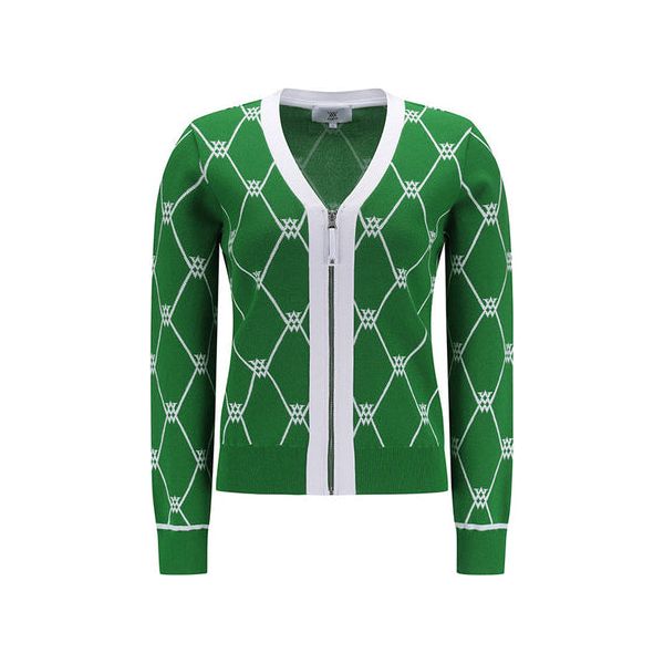 ANEW Golf:  Women Monogram Logo Entrasia Cardigan - Sportkyu