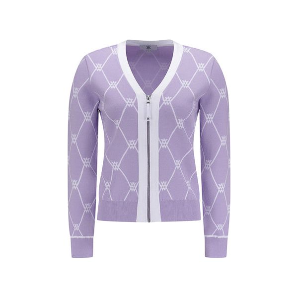 ANEW Golf:  Women Monogram Logo Entrasia Cardigan - Sportkyu